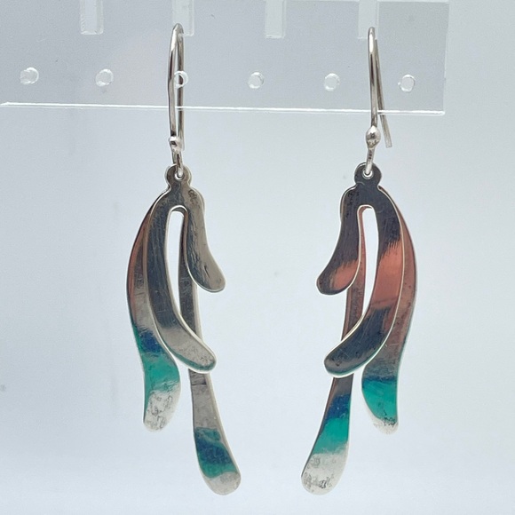 Sterling Dangle Earrings! - Picture 1 of 4